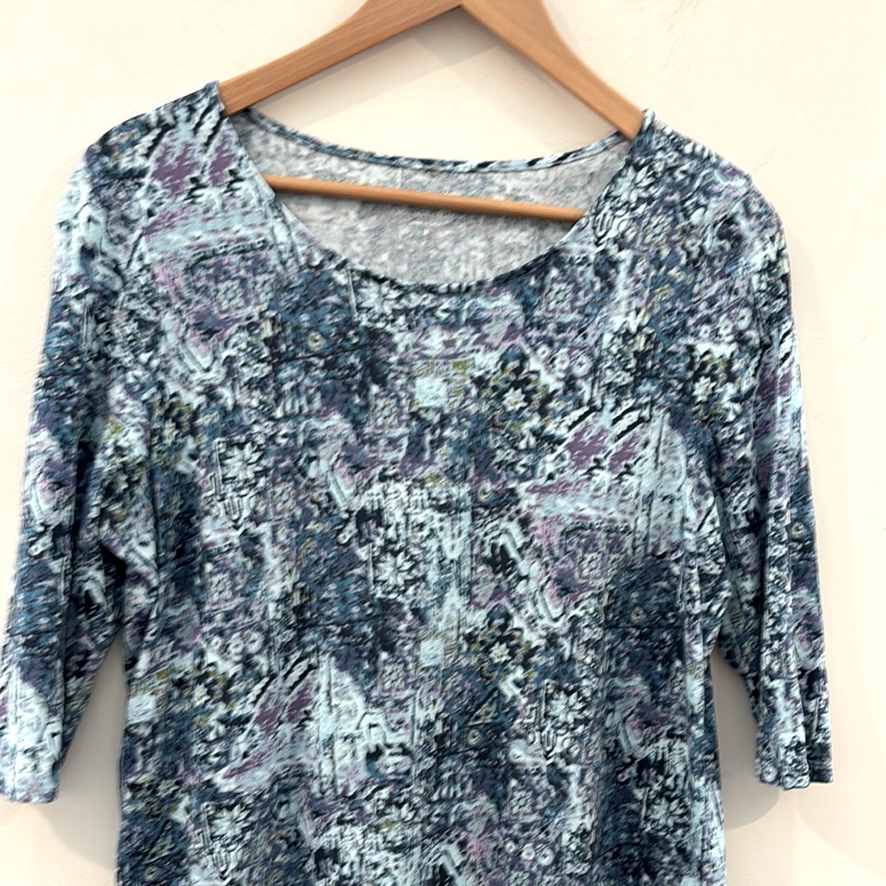 Pure J.Jill Cotton Blend Beachy Size M Top